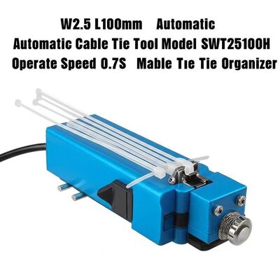 شراء ربطات كابلات W2.5 L100mm أداة ربط كابلات أوتوماتيكية طراز SWT25100H سرعة التشغيل 0.7 ثانية منظم ربطات كابلات سريع احترافي online manufacture
