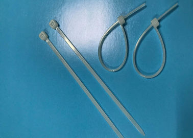 شراء 2.5x100x1.1mm العلاقات الأسلاك البلاستيكية ، التعادل النايلون يلتف UL94V2 المقاومة للحرارة online manufacture