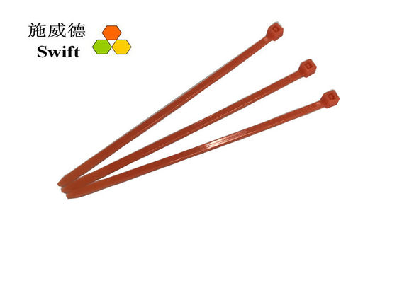شراء العلاقات الكبلية السائبة REACH RoHS 100mm غير قابلة للإصدار البرتقالي online manufacture