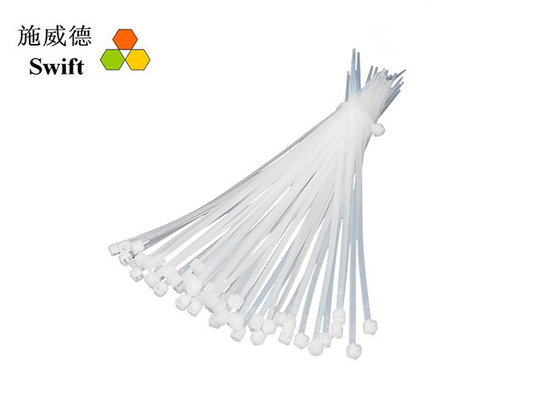 شراء العلاقات كبل النايلون الأبيض 2.5 * 120mm 8kg الشد شهادة UL RoHS online manufacture