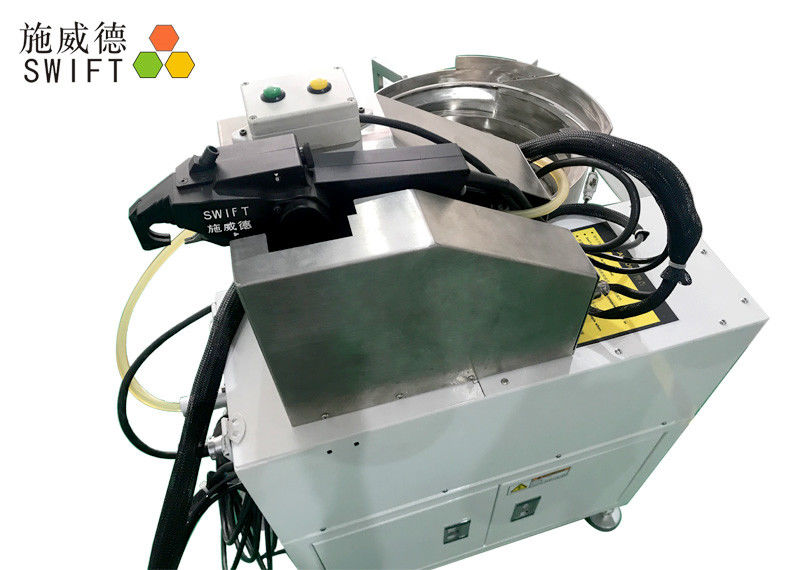 PLC Control Zip Tie Tool قوة توتر قوية تتحرك بسهولة مع 4 عجلات