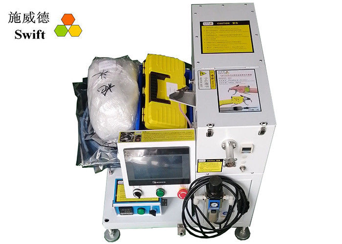 AC220V يده التلقائي آلة الكابل التعادل حزمة للفرن الأسلاك تسخير