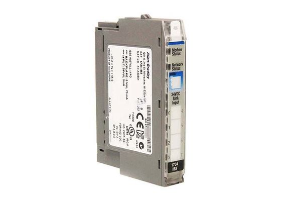 24V Dc 8 Channel 1734-IB8 PLC RockwellContrologix Sink Input Module