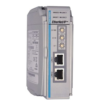 1769-AENTR Rockwell Controllogix مع محول إيثرنت / IP 128 بسرعة 10/100 ميجابت في الثانية